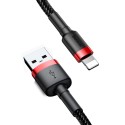 Кабел Baseus Cafule Cable Lightning 2А 3М, Черен