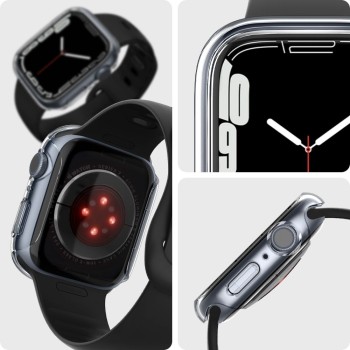 Калъф SPIGEN THIN FIT за APPLE WATCH 7 (45MM), CRYSTAL CLEAR