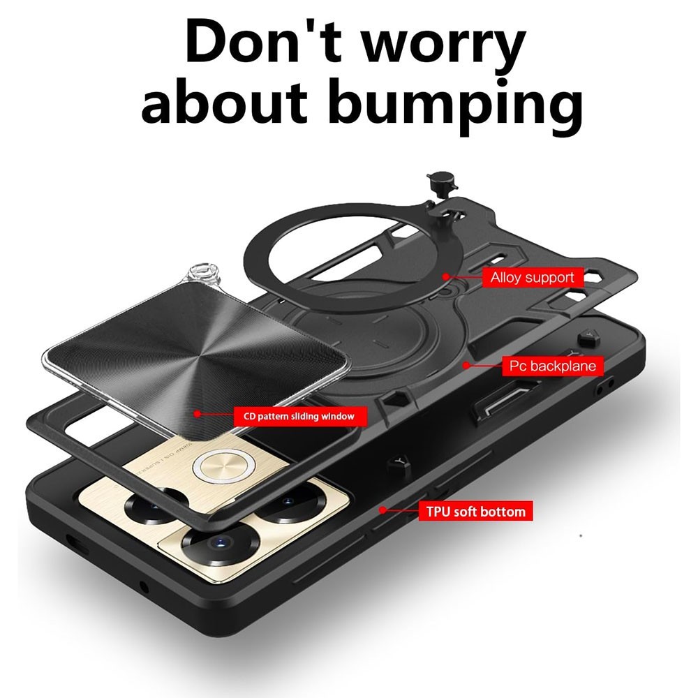 Калъф Techsuit - CamGuard Pro - Infinix Note 40 Pro 4G - Black