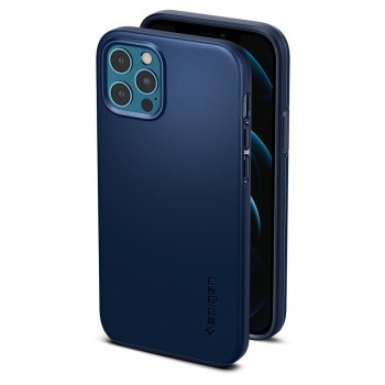 Калъф SPIGEN THIN FIT за IPHONE 12/12 PRO, NAVY BLUE