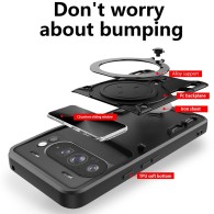 Калъф Techsuit - CamGuard Pro - Xiaomi Redmi Note 14 Pro / Poco X7 - Black