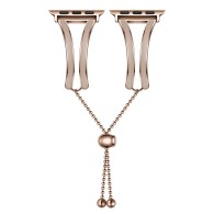 Каишка TECH-PROTECT CHAINBAND за Apple Watch 1/2/3/4/5 (38-40MM), Gold