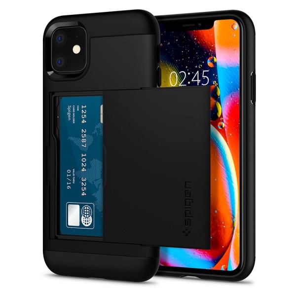 Калъф SPIGEN SLIM ARMOR CS за IPHONE 11, Черен