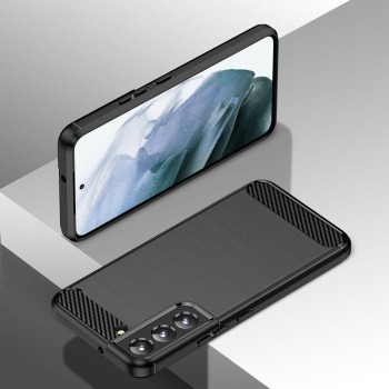 Калъф fixGuard FlexCarbon за Samsung Galaxy S22+ Plus, Black
