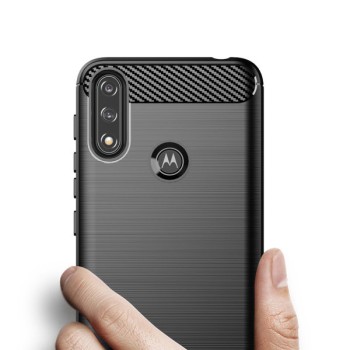 Калъф fixGuard FlexCarbon за Motorola Moto E7i Power, Black