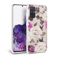 Калъф TECH-PROTECT FLORAL за Samsung Galaxy A71, Beige