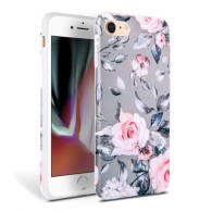 Калъф TECH-PROTECT FLORAL за iPhone 7/8/SE 2020, Grey