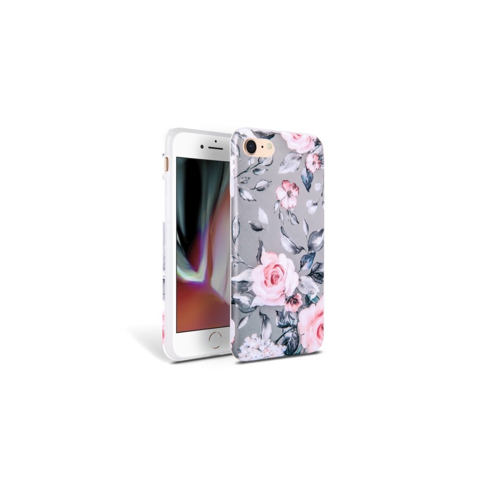Калъф TECH-PROTECT FLORAL за iPhone 7/8/SE 2020, Grey
