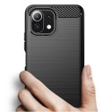 Калъф fixGuard FlexCarbon за Xiaomi Mi 11 Lite 5G, Black