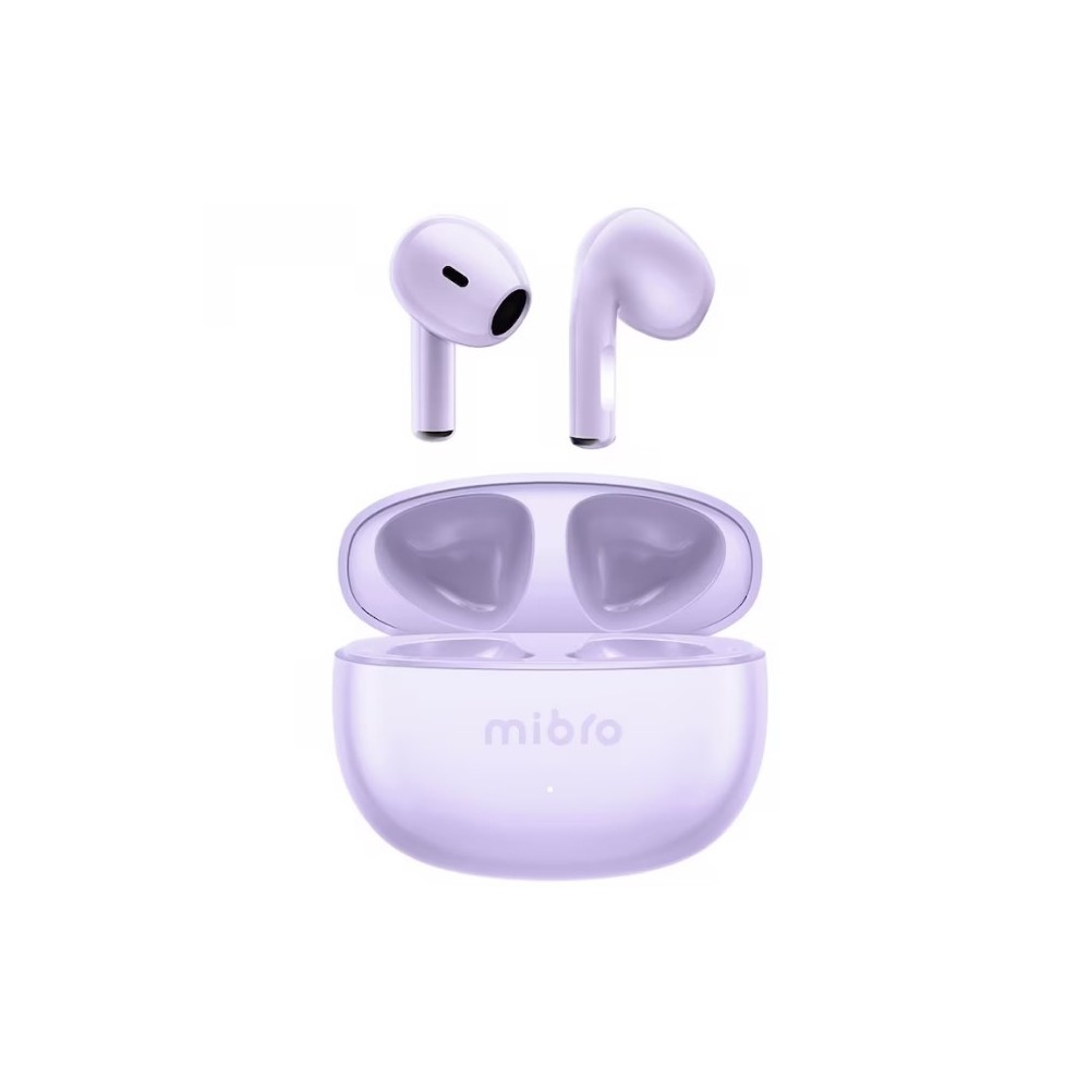 Безжични слушалки Xiaomi Mibro Earbuds 4, True Wireless, Purple