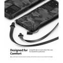 Удароустойчив хибриден кейс Ringke Fusion X за Samsung Galaxy S20 Ultra, Camo Black