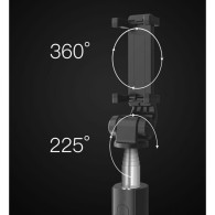 Слефи стик TECH-PROTECT L01S Wireless Tripod, Черен