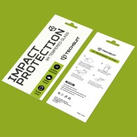 Стъклен Протектор Techsuit - 111D Privacy Full Glue - iPhone 15 / iPhone 16 - Black