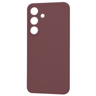 Калъф Techsuit - SoftFlex - Samsung Galaxy S25 - Plum Red