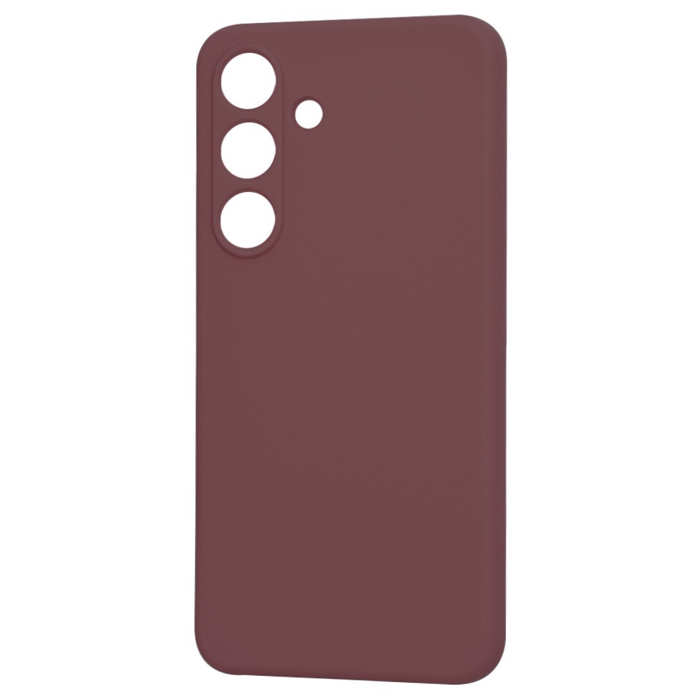 Калъф Techsuit - SoftFlex - Samsung Galaxy S25 - Plum Red