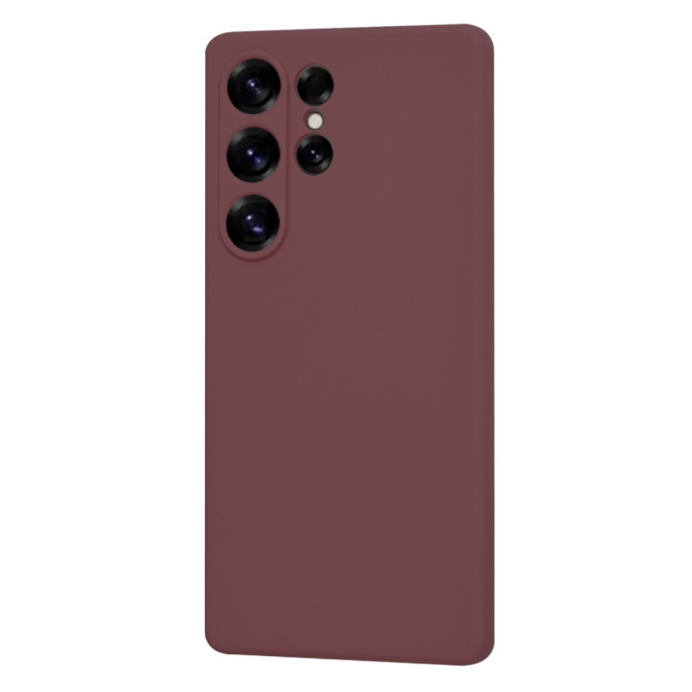 Калъф Techsuit - SoftFlex - Samsung Galaxy S25 Ultra - Plum Red