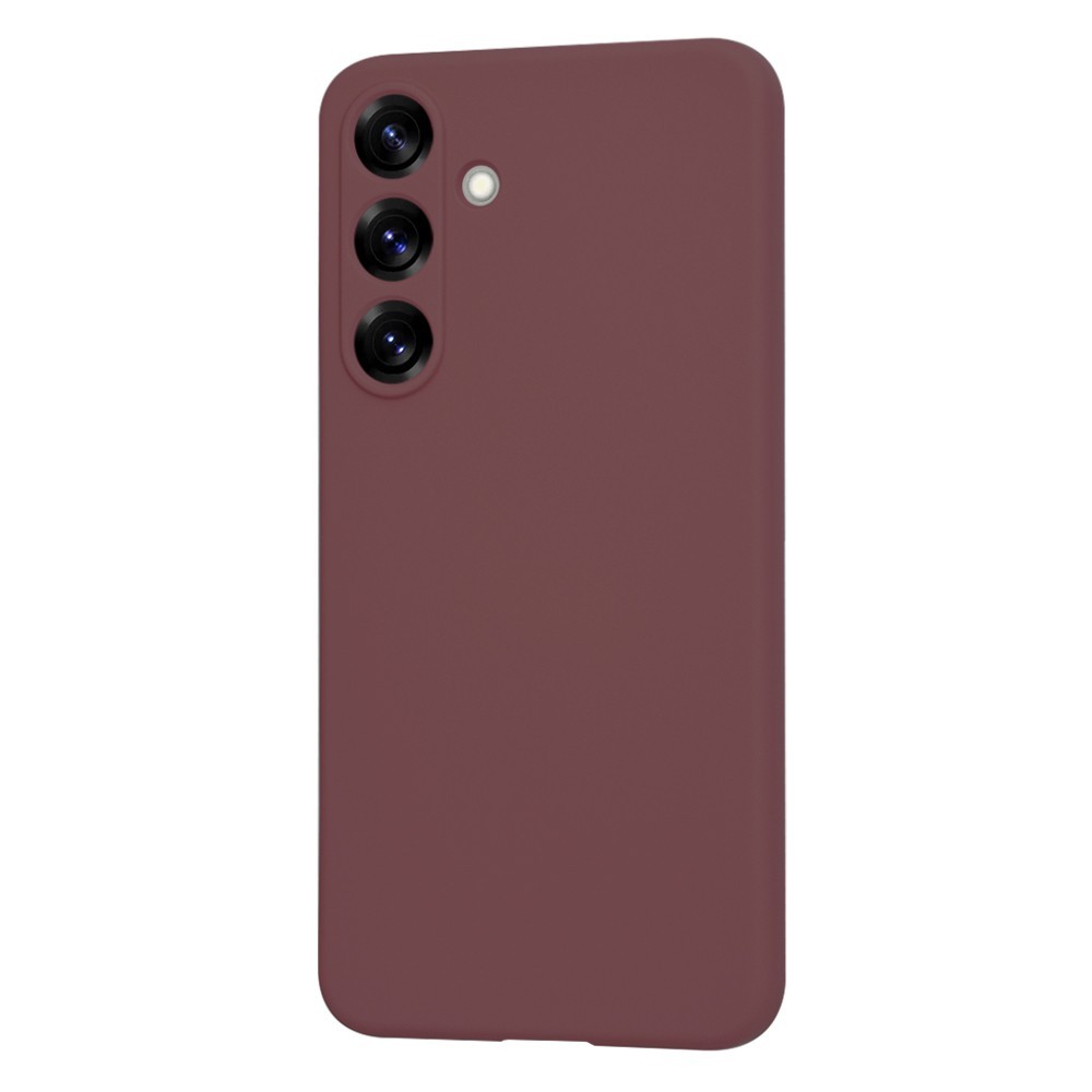 Калъф Techsuit - SoftFlex - Samsung Galaxy S25 Plus - Plum Red