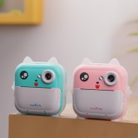 Детски фотоапарат и Принтер Maxlife MXPC-100, Printing camera, Pink