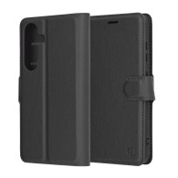 Калъф Techsuit - Leather Folio - Samsung Galaxy S25 - Black