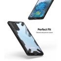 Удароустойчив хибриден кейс Ringke Fusion X за Samsung Galaxy S20, Black