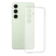 Калъф Techsuit - Clear Silicone - Samsung Galaxy S25 - Transparent