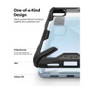 Удароустойчив хибриден кейс Ringke Fusion X за Samsung Galaxy S20, Black