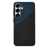 Калъф Techsuit - Carbonite FiberShell - Samsung Galaxy S25 - Blue Pulse
