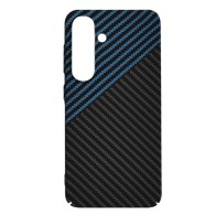 Калъф Techsuit - Carbonite FiberShell - Samsung Galaxy S25 - Blue Pulse
