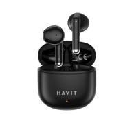 Безжични слушалки Havit TW976, Bluetooth 5.3, True Wireless Stereo, Black