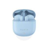 Безжични слушалки Havit TW976, Bluetooth 5.3, True Wireless Stereo, Blue