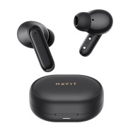 Безжични слушалки Havit TW950, Bluetooth 5.3, TWS, ENC, Black