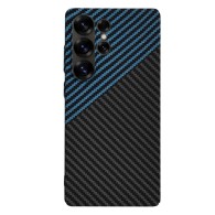 Калъф Techsuit - Carbonite FiberShell - Samsung Galaxy S25 Ultra - Blue Pulse