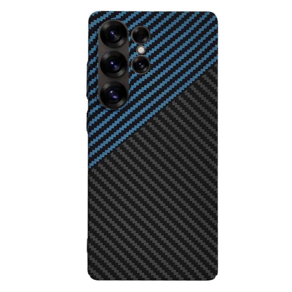 Калъф Techsuit - Carbonite FiberShell - Samsung Galaxy S25 Ultra - Blue Pulse