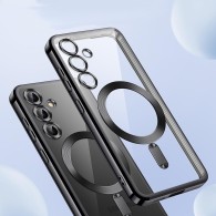 Калъф Techsuit - Luxury Crystal MagSafe - Samsung Galaxy S25 - Silver