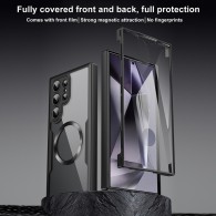Калъф Techsuit - ColorVerse 360 MagSafe Series + Screen Protector - Samsung Galaxy S25 Ultra - Purple