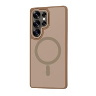 Калъф Techsuit - HaloFrost MagSafe Series - Samsung Galaxy S25 Ultra - Sandstone Brown