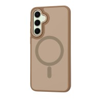 Калъф Techsuit - HaloFrost MagSafe Series - Samsung Galaxy S25 Plus - Sandstone Brown