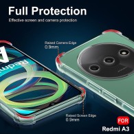 Калъф Techsuit - Shockproof Clear Silicone - Xiaomi Redmi A3 / Redmi A3x - Clear