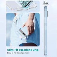 Калъф Techsuit - Shockproof Clear Silicone - Google Pixel 9 Pro - Clear