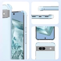 Калъф Techsuit - Shockproof Clear Silicone - Google Pixel 9 Pro - Clear