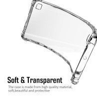 Калъф Techsuit - Shockproof Clear Silicone - Samsung Galaxy A70 / A70s - Clear