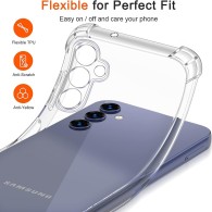 Калъф Techsuit - Shockproof Clear Silicone - Samsung Galaxy S10 Lite - Clear