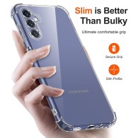 Калъф Techsuit - Shockproof Clear Silicone - Samsung Galaxy A40 - Clear
