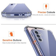 Калъф Techsuit - Shockproof Clear Silicone - Samsung Galaxy A40 - Clear