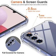 Калъф Techsuit - Shockproof Clear Silicone - Samsung Galaxy A40 - Clear