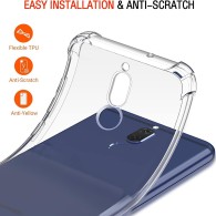 Калъф Techsuit - Shockproof Clear Silicone - Huawei Mate 10 Lite - Clear
