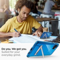 Spigen Slim Armor Essential "S" хибриден кейс с най-висока степен на защита за Samsung Galaxy A50/A30s, Crystal Clear