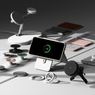 Калъф Ringke Silicone Magnetic Magsafe - Samsung Galaxy S25, Stone