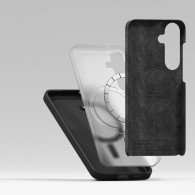 Калъф Ringke Silicone Magnetic Magsafe - Samsung Galaxy S25, Black