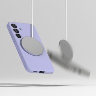 Калъф Ringke Silicone Magnetic Magsafe - Samsung Galaxy S25+ Plus, Lavender